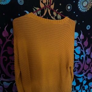 H&M yellow sweater